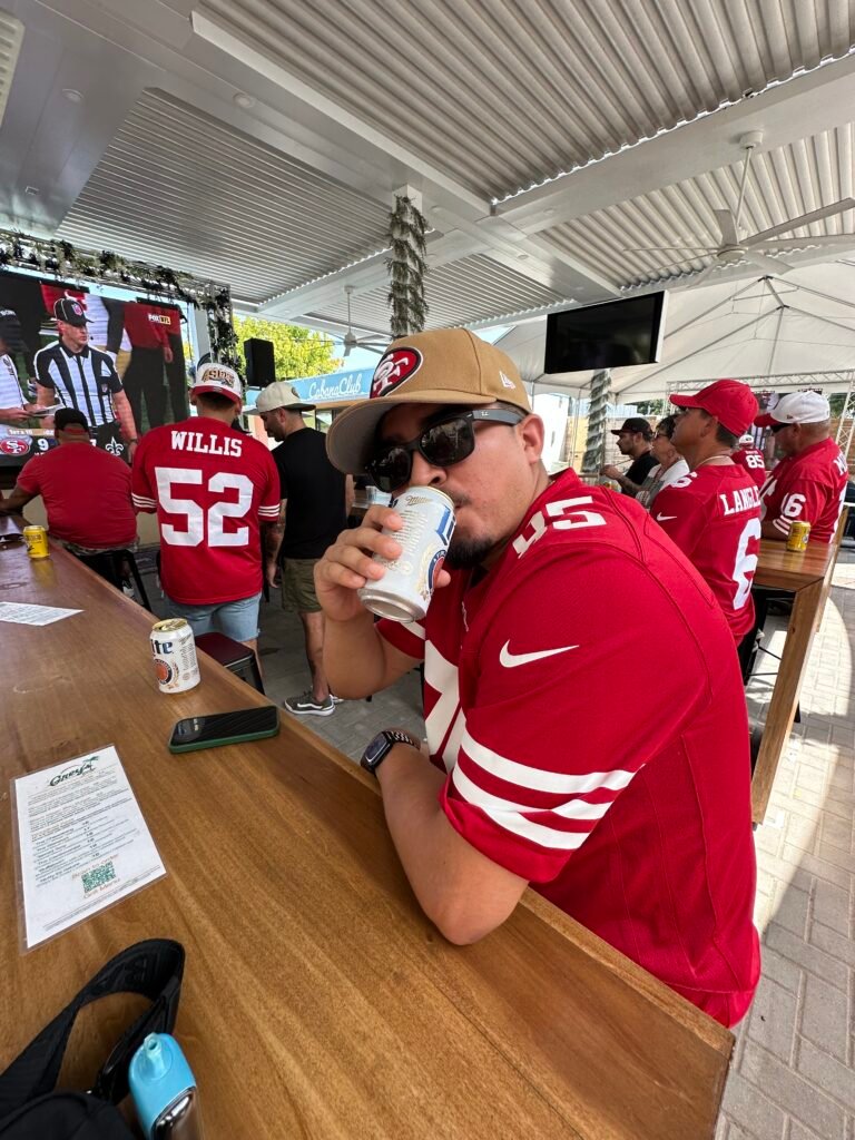 Cabana Club Becomes 49ers Bar