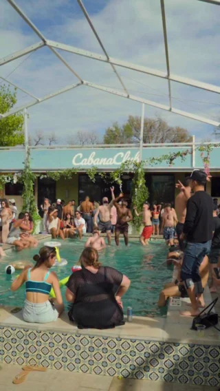 Instagram post from cabanaclubatx. This post is in position 1.